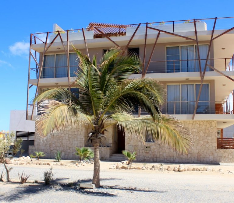 Luxury apartment building of fishing holidays and trips Cape Verde