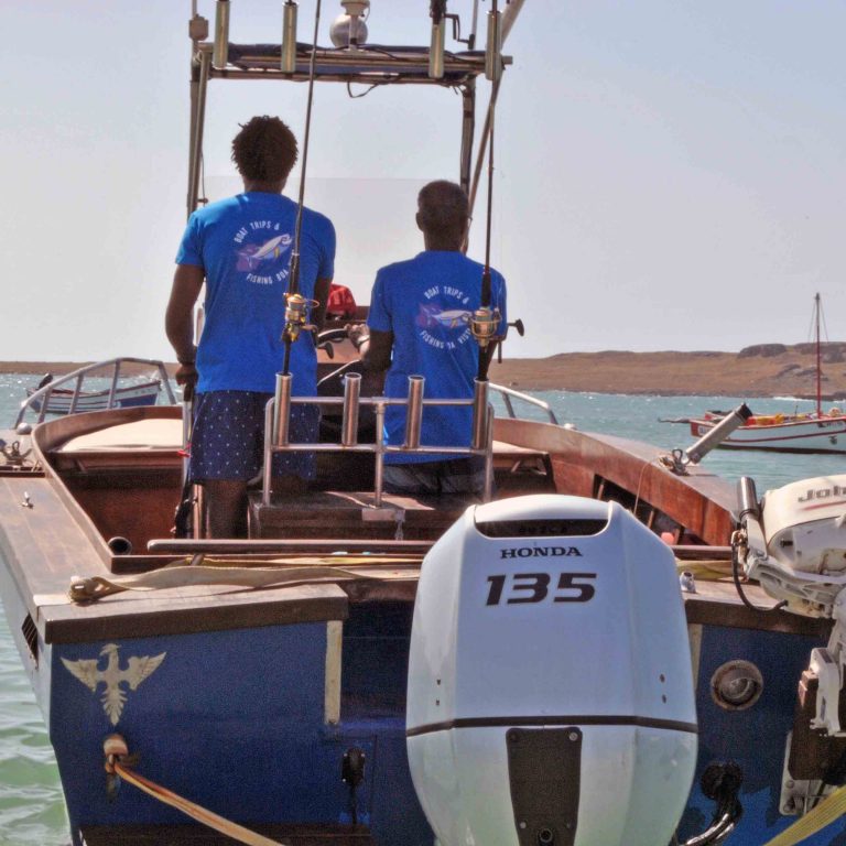 The Fenix our Big Game boat of fishing holidays and trips Boa Vista