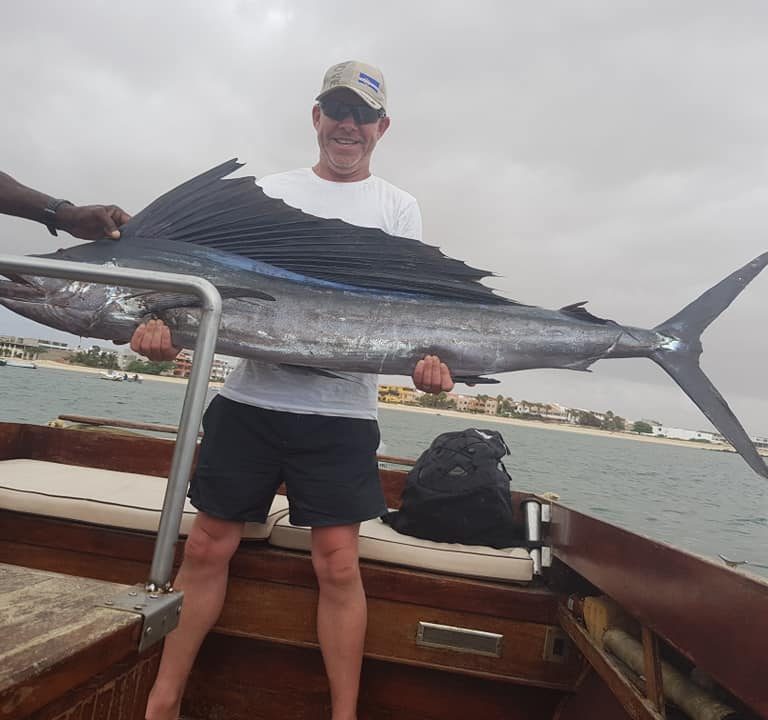 Sail fish catch and release boat trips and fishing boa vista