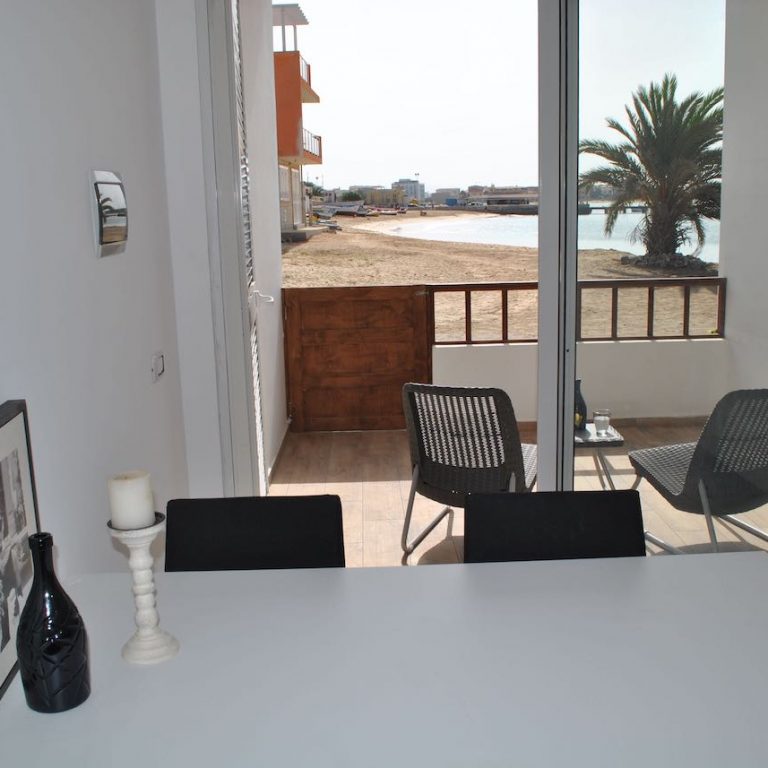 Terrace view appartement of fishing holidays and trips Boa Vista